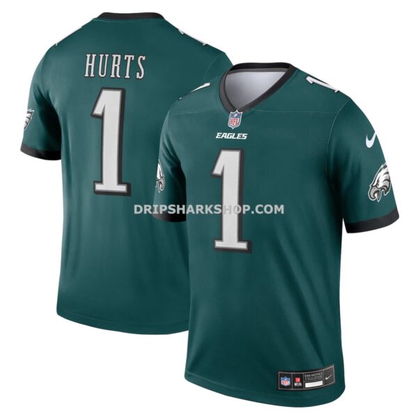Mens Nike Jalen Hurts Green Philadelphia Eagles Legend Player Performance Top
