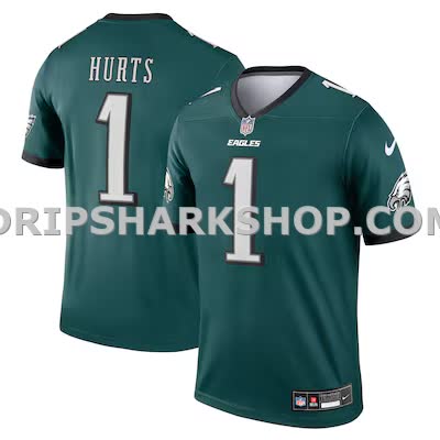 Mens Nike Jalen Hurts Green Philadelphia Eagles Legend Player Performance Top