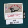 Mens Mitchell And Ness Duce Staley Midnight Green Philadelphia Eagles 2002 Legacy Replica Jersey