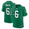 Mens Nike Devonta Smith Kelly Green Philadelphia Eagles Alternate Game Player Jersey