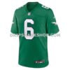 Mens Nike Devonta Smith Kelly Green Philadelphia Eagles Alternate Game Player Jersey