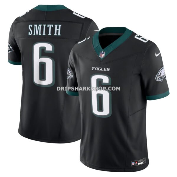 Mens Nike Devonta Smith Black Philadelphia Eagles Alternate Vapor Fuse Limited Jersey