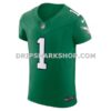 Mens Nike Jalen Hurts Kelly Green Philadelphia Eagles 2nd Alternate Vapor Fuse Elite Jersey