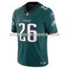 Mens Nike Saquon Barkley Midnight Green Philadelphia Eagles Vapor Fuse Limited Jersey