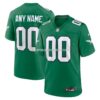 Mens Nike Kelly Green Philadelphia Eagles Alternate Custom Game Jersey