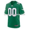 Mens Nike Kelly Green Philadelphia Eagles Alternate Custom Game Jersey