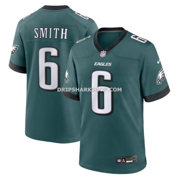 Mens Nike Devonta Smith Midnight Green Philadelphia Eagles Team Game Jersey