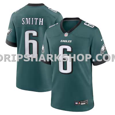 Mens Nike Devonta Smith Midnight Green Philadelphia Eagles Team Game Jersey