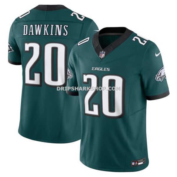 NFL26af59G04-5c108a Mens Nike Brian Dawkins Midnight Green Philadelphia Eagles Vapor Fuse Limited Jersey