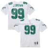 Mens Mitchell And Ness Jerome Brown White Philadelphia Eagles 1991 Authentic Throwback Retired Player Jersey