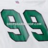 Mens Mitchell And Ness Jerome Brown White Philadelphia Eagles 1991 Authentic Throwback Retired Player Jersey