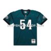 Mens Mitchell And Ness Jeremiah Trotter Green Philadelphia Eagles 2000 Legacy Throwback Replica Jersey