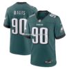 Mens Nike Jordan Davis Midnight Green Philadelphia Eagles Team Game Jersey