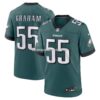 Mens Nike Brandon Graham Midnight Green Philadelphia Eagles Team Game Jersey