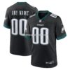 NFL26b610G04-1ef731 Mens Nike Black Philadelphia Eagles Alternate Custom Game Jersey