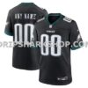 NFL26b610M01-7a5a15 Mens Nike Black Philadelphia Eagles Alternate Custom Game Jersey