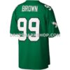 Mens Mitchell And Ness Jerome Brown Kelly Green Philadelphia Eagles Legacy Replica Jersey Pi3610000