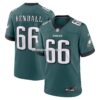 Mens Nike Drew Kendall Midnight Green Philadelphia Eagles Team Game Jersey