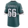 Mens Nike Drew Kendall Midnight Green Philadelphia Eagles Team Game Jersey