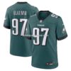Mens Nike Moro Ojomo Midnight Green Philadelphia Eagles Team Game Jersey