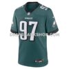 Mens Nike Moro Ojomo Midnight Green Philadelphia Eagles Team Game Jersey