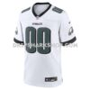 Mens Nike White Philadelphia Eagles Custom Game Jersey