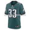 Mens Nike Cooper Dejean Green Philadelphia Eagles Game Jersey