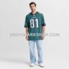 Mens Nike Terrell Owens Midnight Green Philadelphia Eagles Team Retired Game Jersey