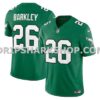 NFL26c8d1M01-9f18c0 Mens Nike Saquon Barkley Kelly Green Philadelphia Eagles Alternate Vapor Fuse Limited Jersey