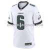 Mens Nike Devonta Smith White Philadelphia Eagles White Game Jersey