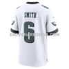 Mens Nike Devonta Smith White Philadelphia Eagles White Game Jersey