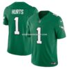 Mens Nike Jalen Hurts Kelly Green Philadelphia Eagles Vapor Fuse Limited Jersey