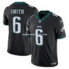 Mens Nike Devonta Smith Black Philadelphia Eagles Vapor Fuse Limited Jersey