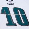 Mens Mitchell And Ness Desean Jackson White Philadelphia Eagles 2009 Legacy Throwback Replica Jersey