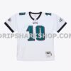 Mens Mitchell And Ness Desean Jackson White Philadelphia Eagles 2009 Legacy Throwback Replica Jersey