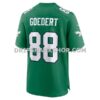 Mens Nike Dallas Goedert Kelly Green Philadelphia Eagles Alternate Game Player Jersey