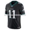 Mens Nike Aj Brown Black Philadelphia Eagles Alternate Vapor Fuse Limited Jersey