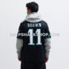 Mens Nike Aj Brown Black Philadelphia Eagles Alternate Vapor Fuse Limited Jersey