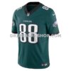Mens Nike Dallas Goedert Midnight Green Philadelphia Eagles Vapor Fuse Limited Jersey