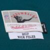 NFL26e0fbG08-a54979 Mens Mitchell And Ness Nick Foles Midnight Green Philadelphia Eagles Legacy Replica Jersey