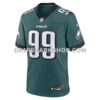 Mens Nike Jerome Brown Midnight Green Philadelphia Eagles Team Retired Player Game Jersey
