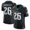Mens Nike Saquon Barkley Black Philadelphia Eagles Vapor Fuse Limited Jersey