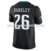 Mens Nike Saquon Barkley Black Philadelphia Eagles Vapor Fuse Limited Jersey