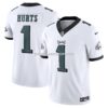 NFL26eb6eG12-93b0f4 Mens Nike Jalen Hurts White Philadelphia Eagles Vapor Fuse Limited Jersey