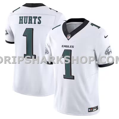 Mens Nike Jalen Hurts White Philadelphia Eagles Vapor Fuse Limited Jersey