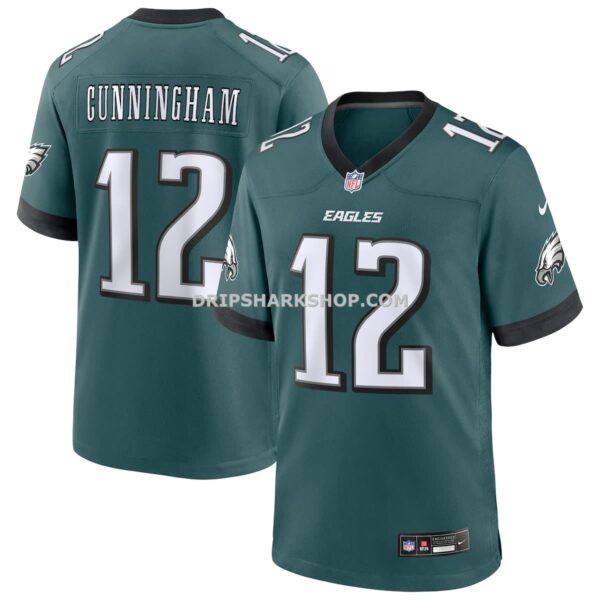 NFL26f85aG04-22541b Mens Nike Randall Cunningham Midnight Green Philadelphia Eagles Team Retired Player Game Jersey
