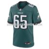 Mens Nike Lane Johnson Midnight Green Philadelphia Eagles Team Game Jersey