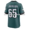 Mens Nike Lane Johnson Midnight Green Philadelphia Eagles Team Game Jersey