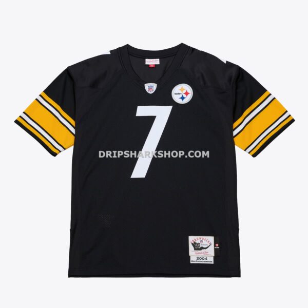 Mens Mitchell And Ness Ben Roethlisberger Black Pittsburgh Steelers 2004 Authentic Jersey