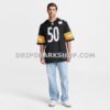 Mens Nike Malik Harrison Black Pittsburgh Steelers Team Game Jersey